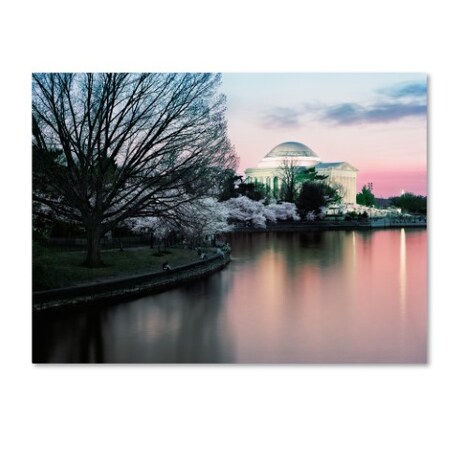 Gregory O'Hanlon 'Cherry Blossoms Twilight' Canvas Art,18x24